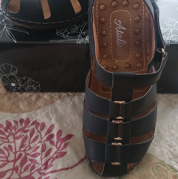 Women sandals black - Picture 2 of 7